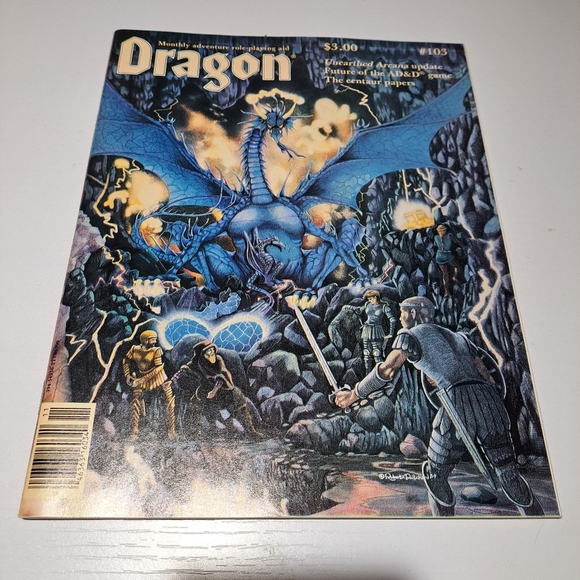 The Dragon Magazine Issue 103 November 1985 vintage D&D - Picture 1 of 9